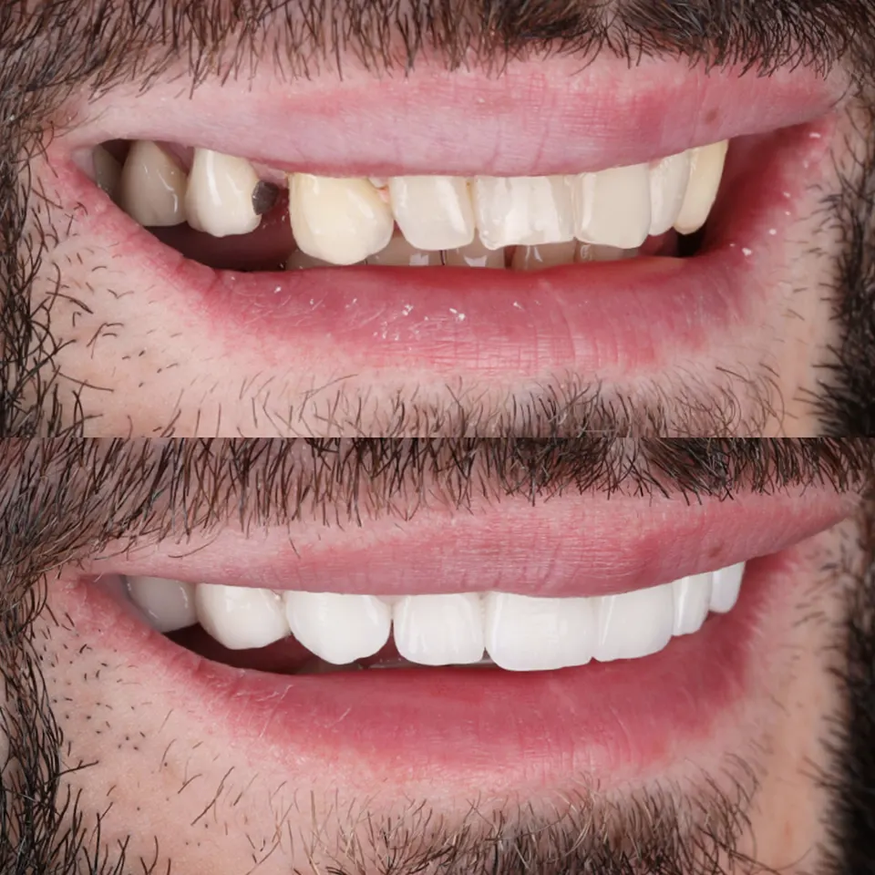 Dental clinic professional services and modern equipment