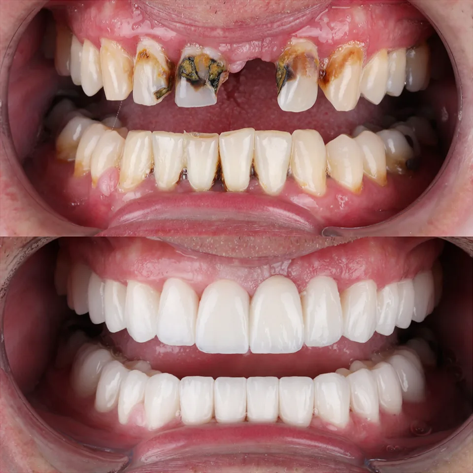 Dental clinic professional services and modern equipment